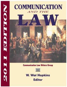 Paperback Communication and the Law 2011 Book