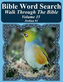 Paperback Bible Word Search Walk Through The Bible Volume 35: Joshua #1 Extra Large Print Book