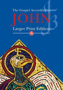 Paperback Larger Print Gospel of John (Scripture) Book