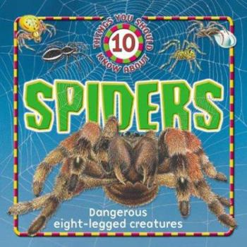 Hardcover 10 Things You Should Know about Spiders Book