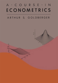 Hardcover A Course in Econometrics Book
