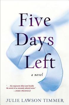 Hardcover Five Days Left [Large Print] Book