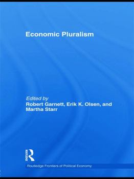 Hardcover Economic Pluralism Book