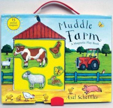 Hardcover Muddle Farm: A Magnetic Play Book