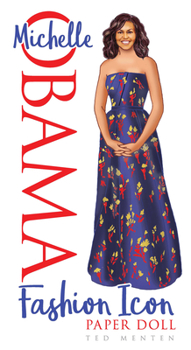 Paperback Michelle Obama Fashion Icon Paper Doll Book