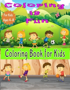 Paperback Coloring Is Fun Book