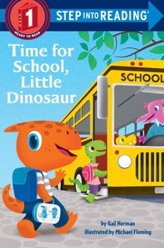 Paperback Time for School, Little Dinosaur Book