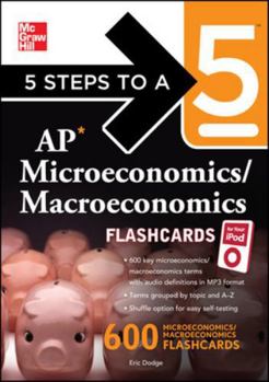 Paperback AP Microeconomics/Macroeconomics Flashcards [With Instruction Booklet] Book
