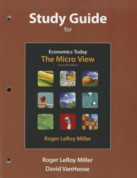 Paperback Study Guide for Economics Today: The Micro View Book