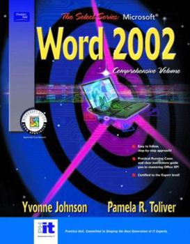 Paperback Select Series: Microsoft Word 2002 Comprehensive Book