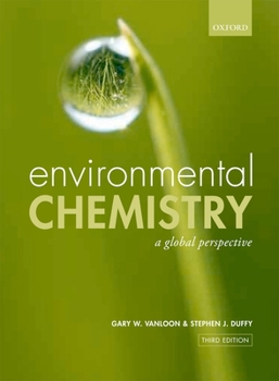 Paperback Environmental Chemistry: A Global Perspective Book