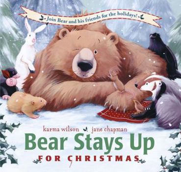 Hardcover Bear Stays Up for Christmas Book