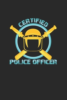 Police officer: 6x9 Police | dotgrid | dot grid paper | notebook | notes