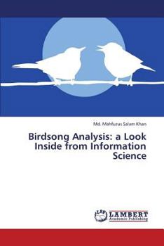 Paperback Birdsong Analysis: A Look Inside from Information Science Book