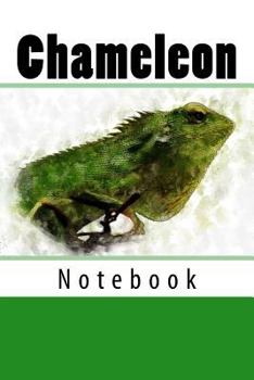 Paperback Chameleon Notebook Book