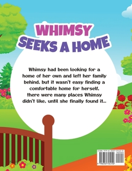 Paperback Whimsy Seeks a Home [Large Print] Book