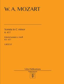 Paperback Sonata in c minor K 457: Urtext Book