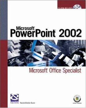 Paperback Microsoft PowerPoint 2002: Microsoft Office Specialist Book