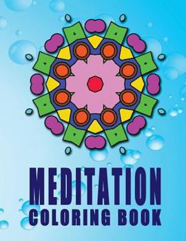 Paperback MEDITATION Coloring Book: High Quality Mandala Coloring Book, Relaxation And Meditation Coloring Book