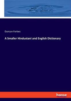 Paperback A Smaller Hindustani and English Dictionary Book