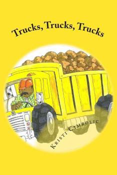 Paperback Trucks, Trucks, Trucks Book