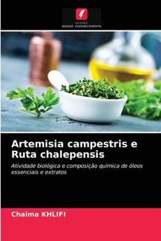 Paperback Artemisia campestris e Ruta chalepensis [Portuguese] Book