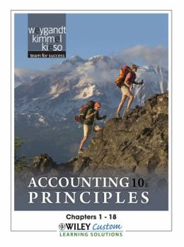 Paperback Accounting Principles 10th Edition Chapters 1-18 for MATC Book