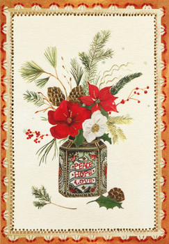 Hardcover Peace, Hope, Love Small Boxed Holiday Cards Book
