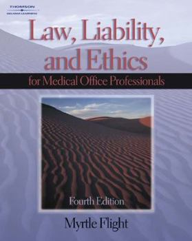 Paperback Law, Liability, and Ethics for Medical Office Professionals Book