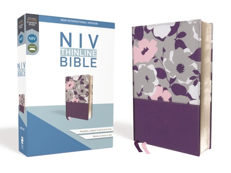 Imitation Leather NIV, Thinline Bible, Imitation Leather, Purple, Red Letter Edition Book