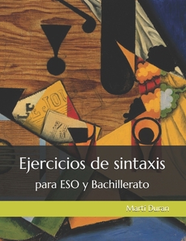 Paperback Ejercicios de sintaxis: para ESO y Bachillerato [Spanish] Book