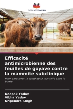 Paperback Efficacité antimicrobienne des feuilles de goyave contre la mammite subclinique [French] Book
