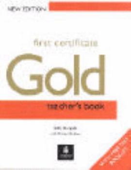 Paperback First Certificate Gold Teacher's Book