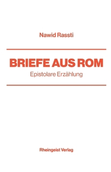 Paperback Briefe aus Rom: Epistolare Erzählung [German] Book