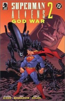 Paperback Superman/Aliens II: Godwar Book