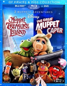 2 Muppety Adventures:  The Great Muppet Caper / Muppet Treasure Island Of Pirates & Pigs