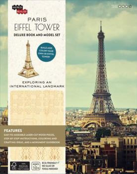 Hardcover Incredibuilds: Paris: Eiffel Tower Deluxe Book and Model Set Book