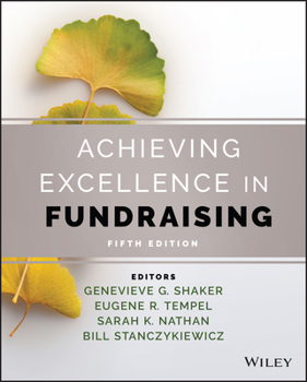 Hardcover Achieving Excellence in Fundraising Book