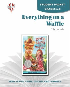 Paperback Everything on a Waffle - Student Packet by Novel Units Book
