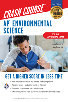Paperback Ap(r) Environmental Science Crash Course, Book + Online: Get a Higher Score in Less Time Book
