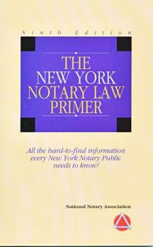 Paperback 2010 The New York Notary Law Primer Book