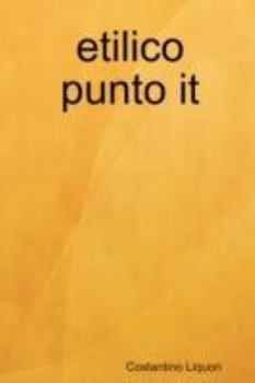 Paperback Etilico Punto It [Italian] Book