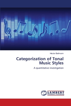 Paperback Categorization of Tonal Music Styles Book