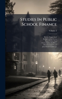 Hardcover Studies In Public School Finance Book