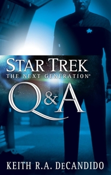 Paperback Star Trek: The Next Generation: Q&A Book