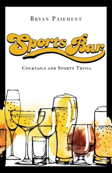 Hardcover Sports Bar: Cocktails and Sports Trivia Book