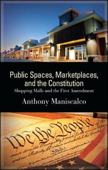 Hardcover Public Spaces, Marketplaces, and the Constitution: Shopping Malls and the First Amendment Book