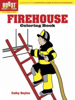 Paperback Firehouse Coloring Book