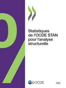 Paperback Statistiques de l'Ocde Stan Pour l'Analyse Structurelle 2020 [French] Book