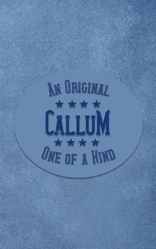 Callum: Personalized Writing Journal for Men